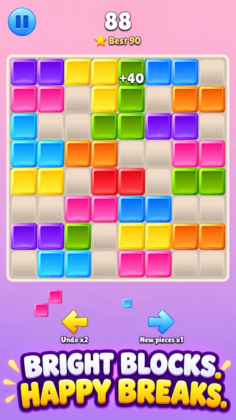 Bright blocks for happy breaks