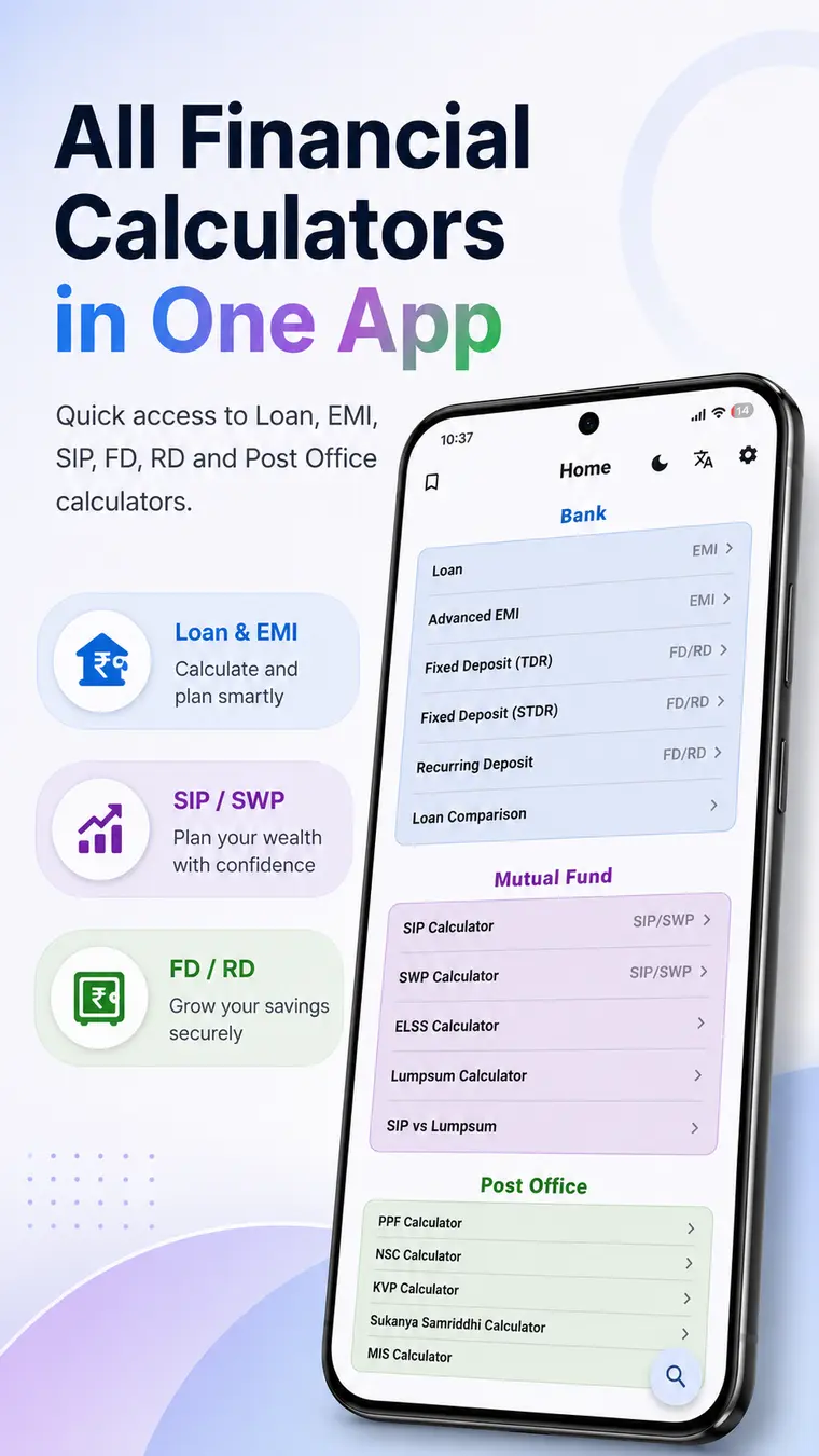 All financial calculators in one app